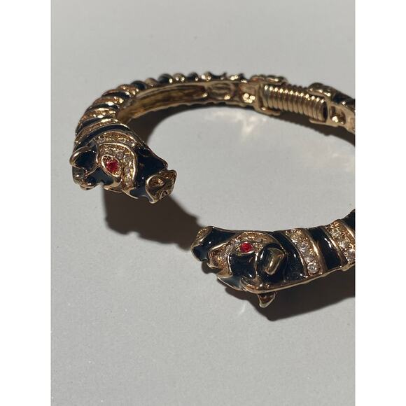 Vintage Kenneth Lane Clamper Bracelet - Picture 2 of 4